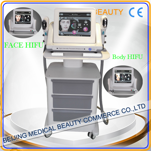 800W High Intensity ultrasound therapy for weight loss , Ultherapy machine